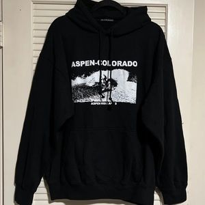 Colorado Aspen black hoodie